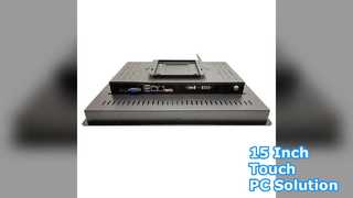 Monitor de toque industrial de 15 polegadas, tudo em um PC