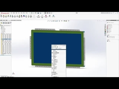 Monitor 3D de quadro aberto