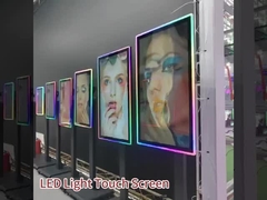 Monitor de tela sensível ao toque curvo de 43 polegadas