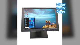 Alto-falantes duplos remotos para monitor CCTV de 10,1 polegadas