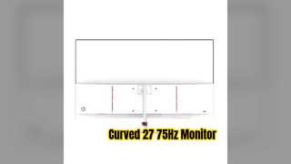 Monitor de jogos curvo de 27 polegadas de 75 Hz 1080p