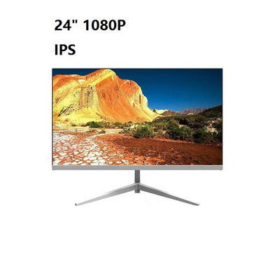 Monitores de computadores de escritório LCD sem quadro 23.8 24 polegadas IPS Desktop Computer LED Monitor