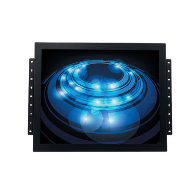 Monitores industriais de armazenamento de metal com quadro aberto 15 polegadas Monitor de toque HDMI IPS