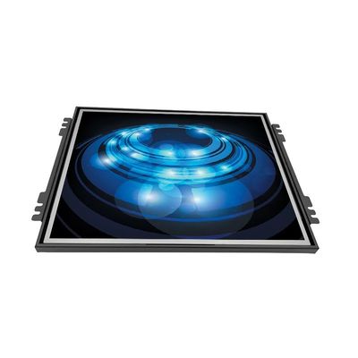 43 HD Touch 17 19 polegadas Open Frame Monitors Industrial Metal Case LCD IPS
