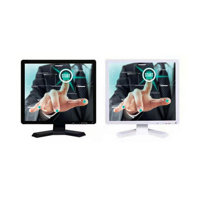 Computador de escritório 15 polegadas touch screen monitor para Pos Touch HDMI VGA entrada DC 12v