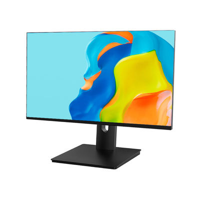 Elevar e girar LCD LED Monitor de computador de escritório 23.8 24 polegadas IPS Monitor de tela sem quadro