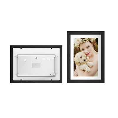 10.1 Inch Digital Photo Frames Smart IPS LCD Digital Video Photo Frame Com Display de imagem e vídeo de alta resolução