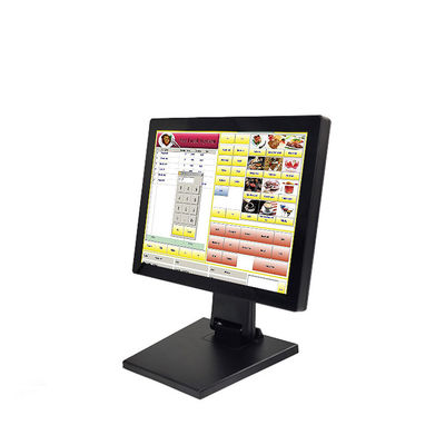 17 polegadas 1280*1024 capacitivo touch screen monitor com stand alta resolução touch screen display