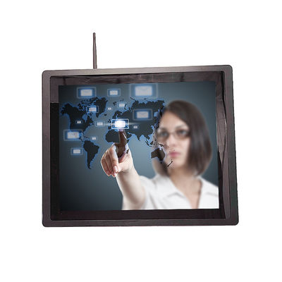 Monitor de toque industrial incorporado 15 polegadas Toque tudo em um computador