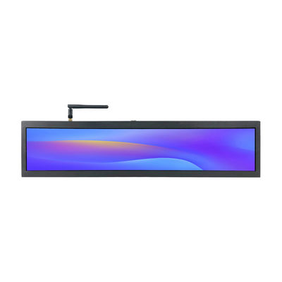 Venda Quente Preço de Fábrica 19 polegadas Pequeno Tamanho Ultra Larga Barra esticada Lcd Screen Display Digital Signage