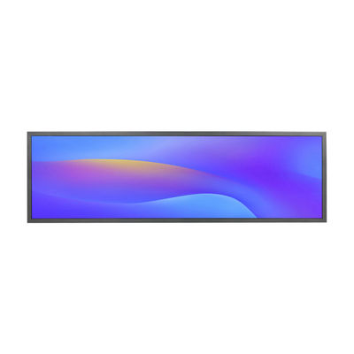 28.6 polegadas Ultra Wide Shelf Edge Advertising Digital Signage Monitor Tipo Extended Bar LED Display Screen