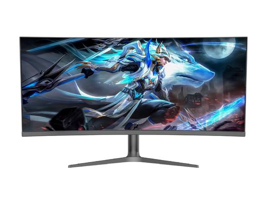 Ecrã curvo 38 polegadas Monitor de jogos 4k 75hz 144hz IPS LCD Monitor de computador