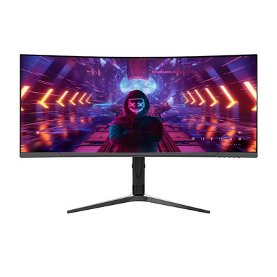 Display de computador de jogos Monitores de tela curva 34 polegadas Ips Monitores de LCD 180hz