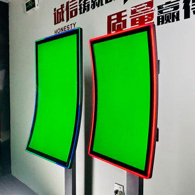 Venda de fornecedores Curva 27 polegadas touch screen Arcade gaming display LED Light touch screen monitor para negócios